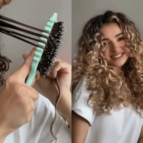 Volumen Lockenbürste