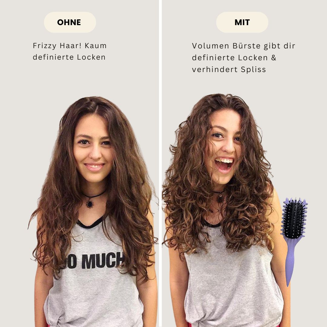 Volumen Lockenbürste